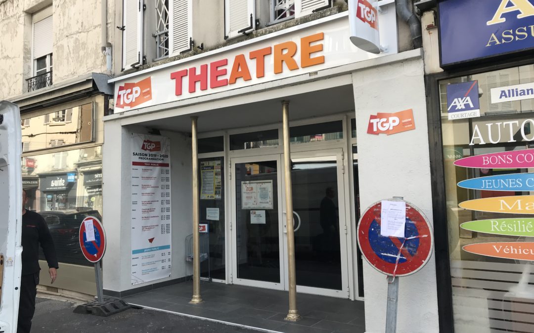 Enseigne Théâtre Gérard Philipe