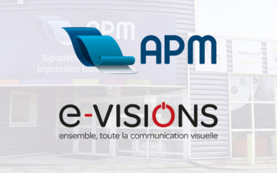 APM est membre du Syndicat National de l’Enseigne et de la Signalétique E-visions