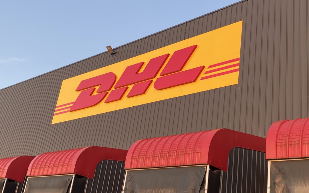 Enseignes lumineuses – DHL de Meung sur Loire