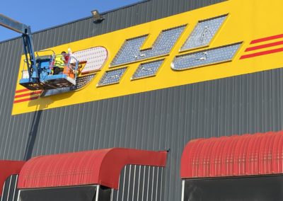 Enseigne DHL