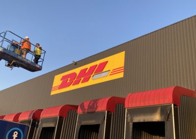 Enseigne DHL