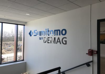 Sumitomo SHI DEMAG – Signalétique